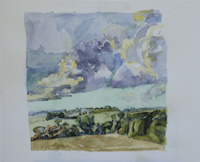 Watercolour CLIV 200x162