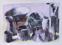 Watercolour CVII 200x146