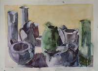 Watercolour XCVI 200x146