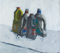 Four plastic bottles 200x179